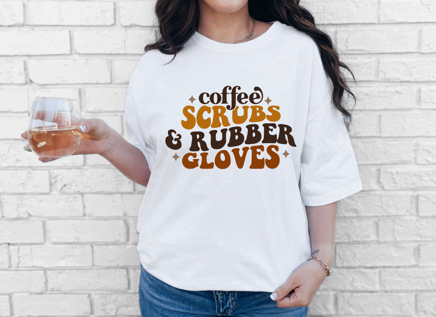 Coffee Scrubs and Rubber Gloves