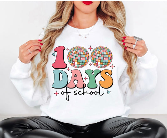 100 Days of School Disco Balls