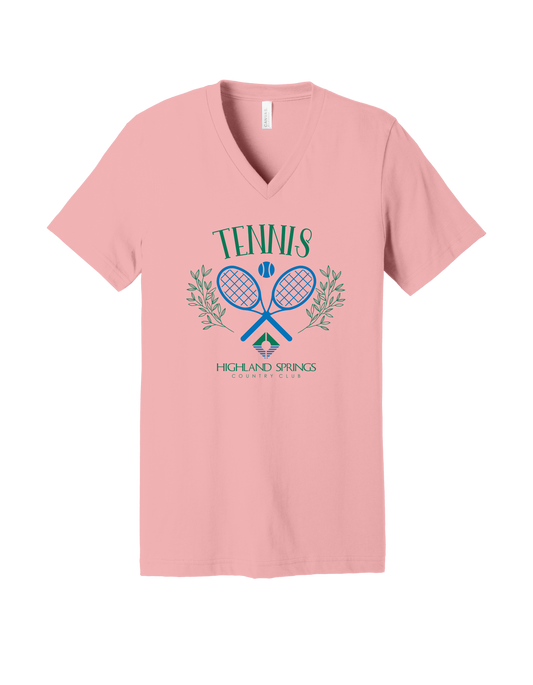 Tennis Vneck Tee