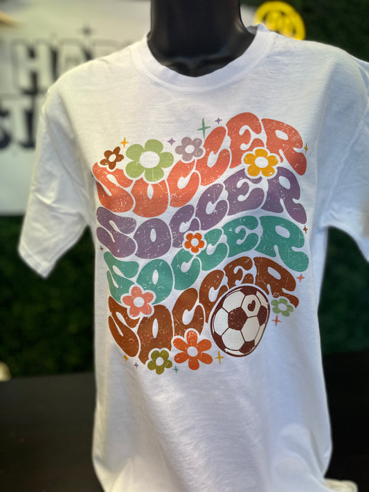 Floral Soccer Tee