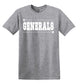 Pershing Generals Star - Adult Gildan Softstyle T-shirt