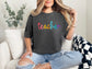 Teacher Rainbow Print