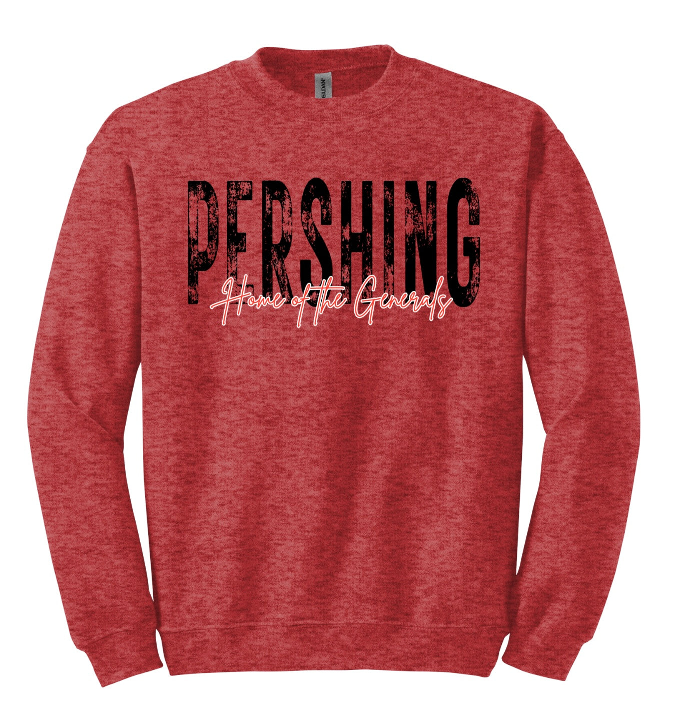 Pershing Home of the Generals - Adult Gildan Sweatshirt