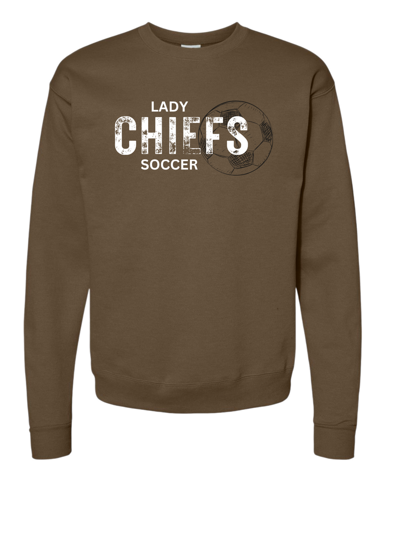 Lady Chiefs Soccer Distressed