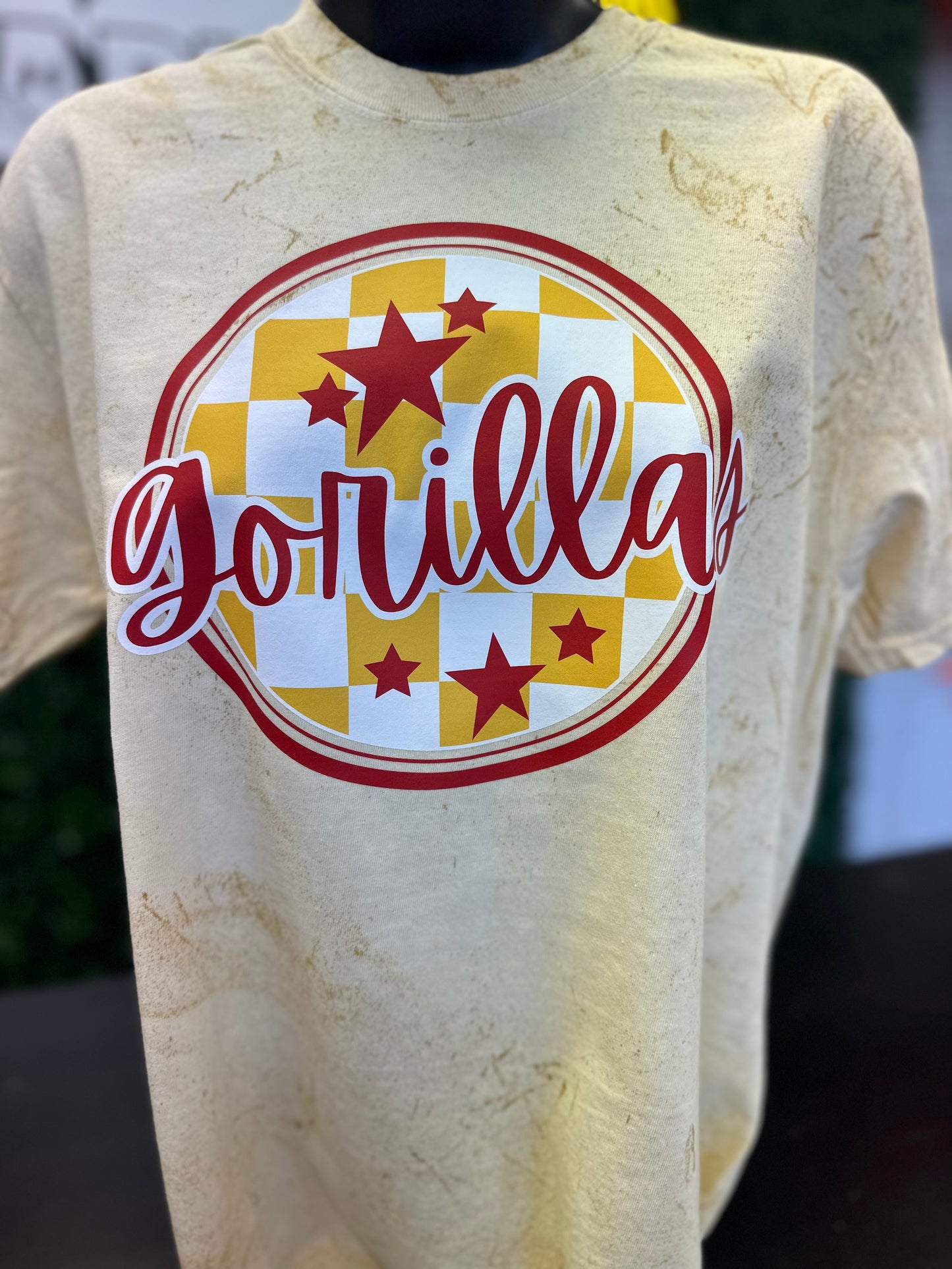 Gorilla Round Check Tee