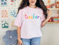 Teacher Rainbow Print