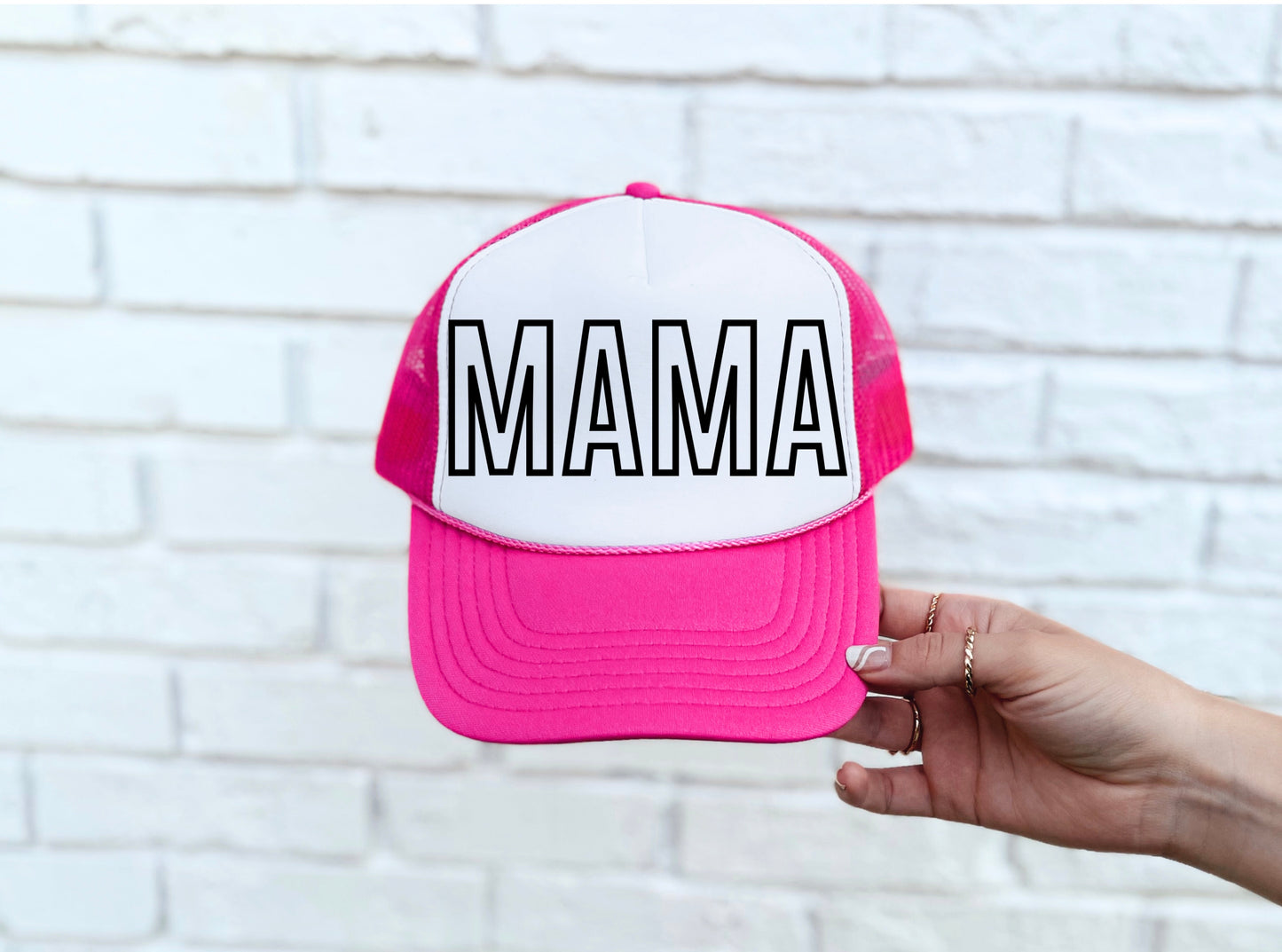 Mama - Black Outline