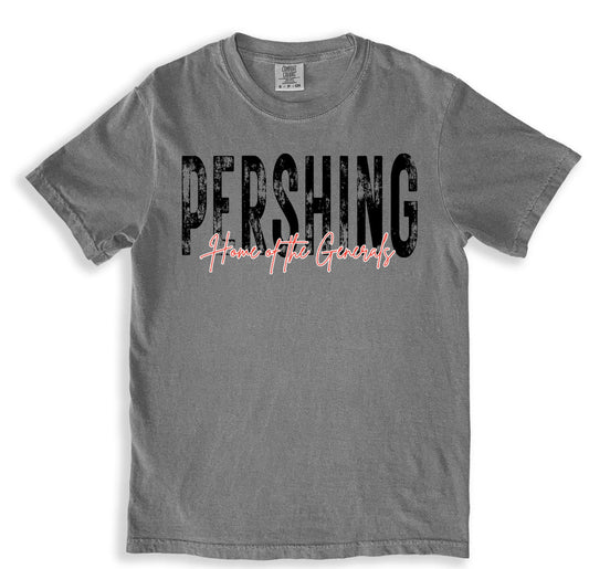 Pershing Home of the Generals - Adult Comfort Colors Tee