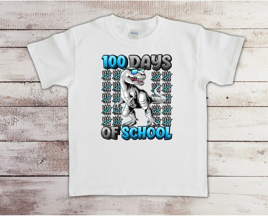 100 Days of School T Rex - YOUTH