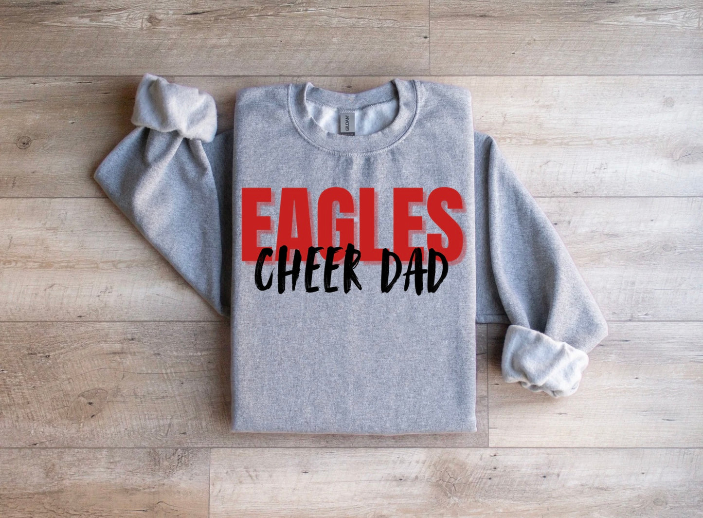 Eagles Cheer Dad