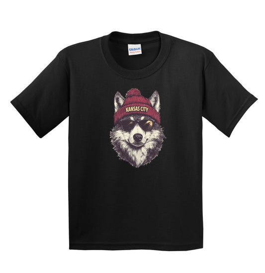 KC Wolf Beanie - YOUTH