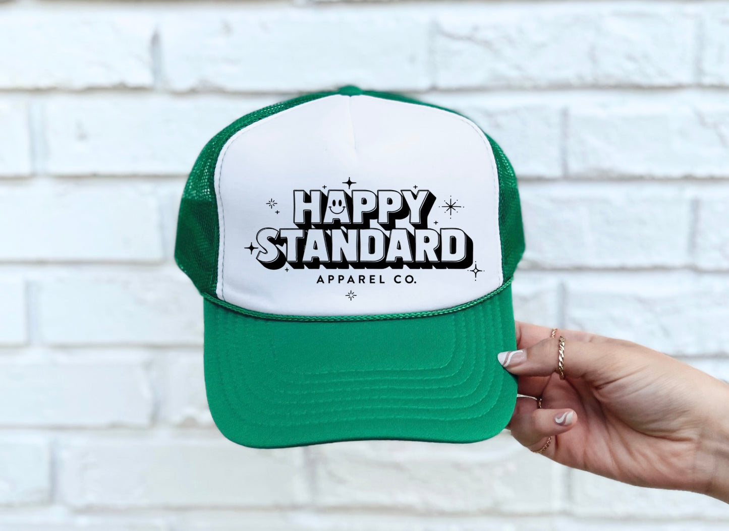 Happy Standard Logo - Black