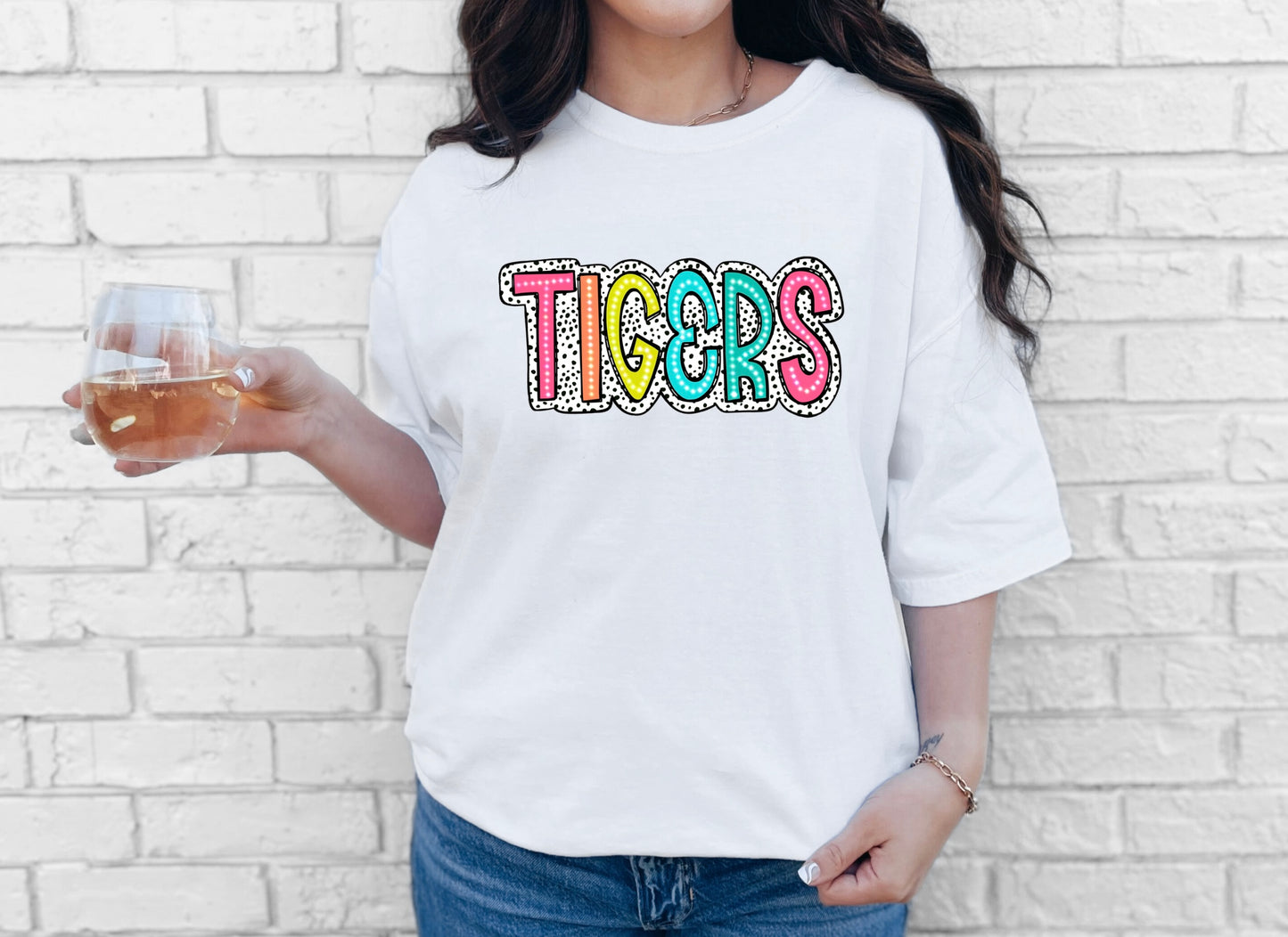 Tigers - Colorful Dot