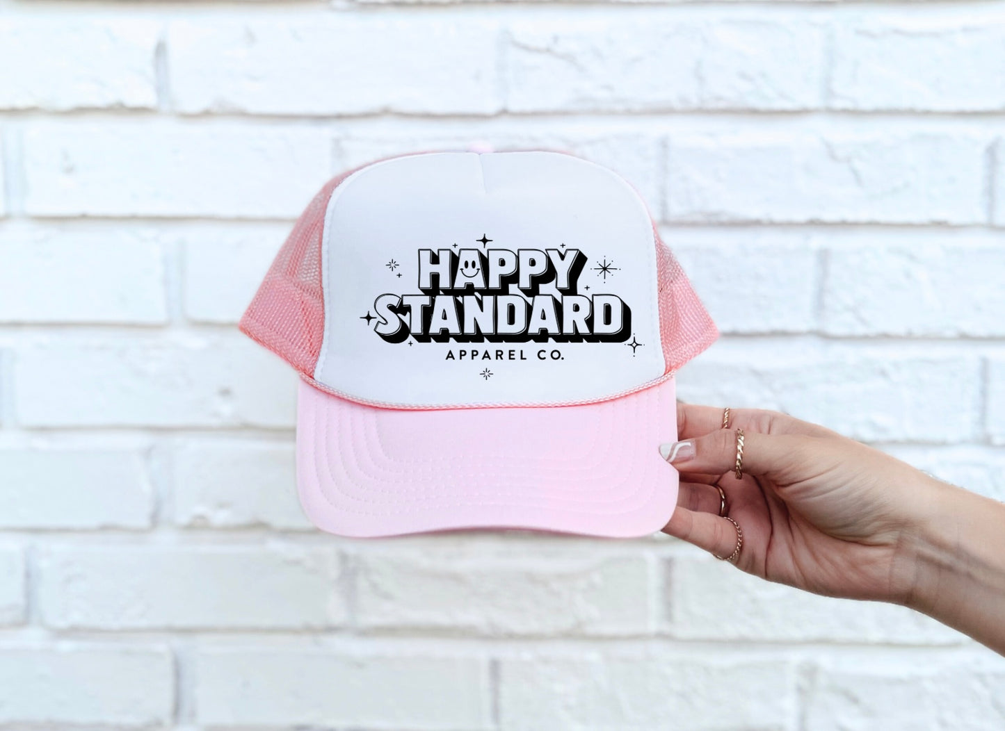 Happy Standard Logo - Black