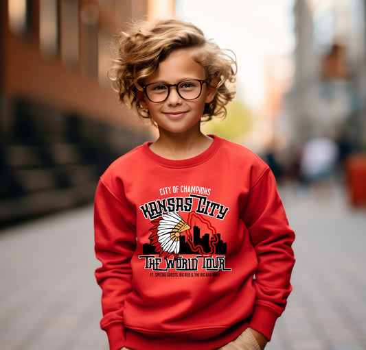 KC World Tour - Youth Sweatshirt