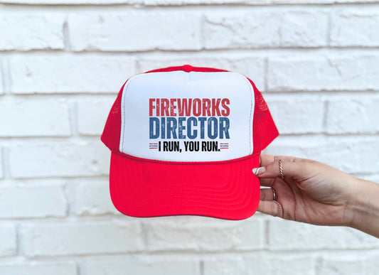 Fireworks Director hat