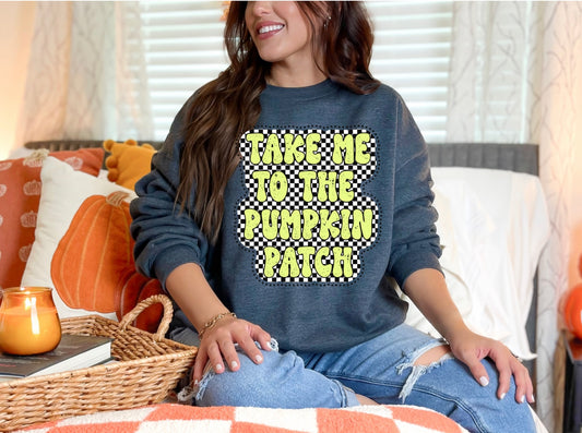 Take Me to the Pumpkin Patch - Check