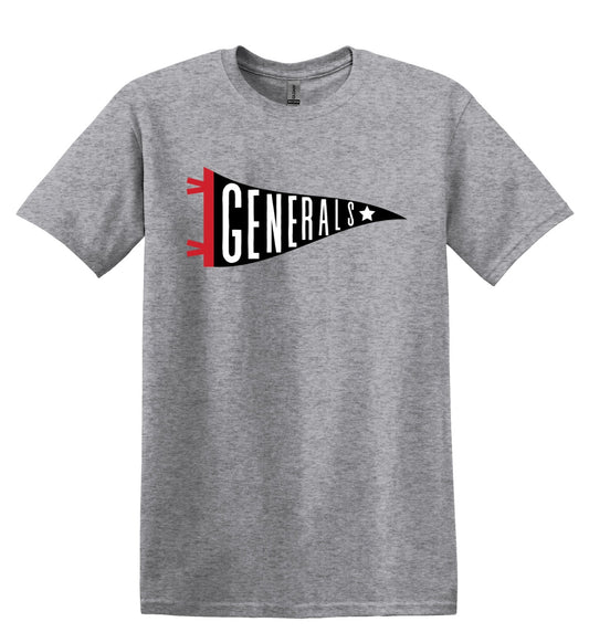 Pershing Pennant- Adult Gildan Softstyle T-shirt