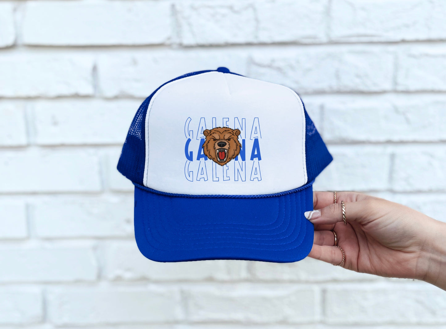 Galena Bears Stacked Hat