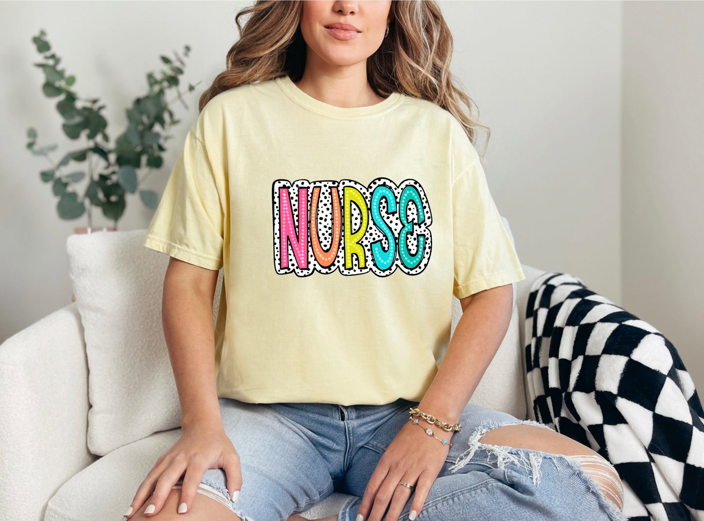 Nurse Colorful Dot