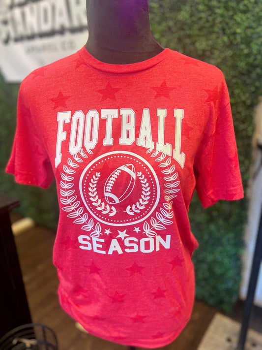 Football Season Star Tee