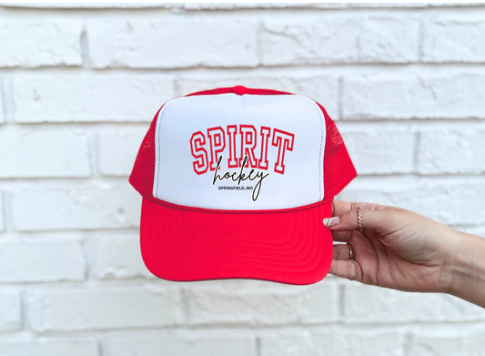 Spirit Hockey - Varsity Red- Hat