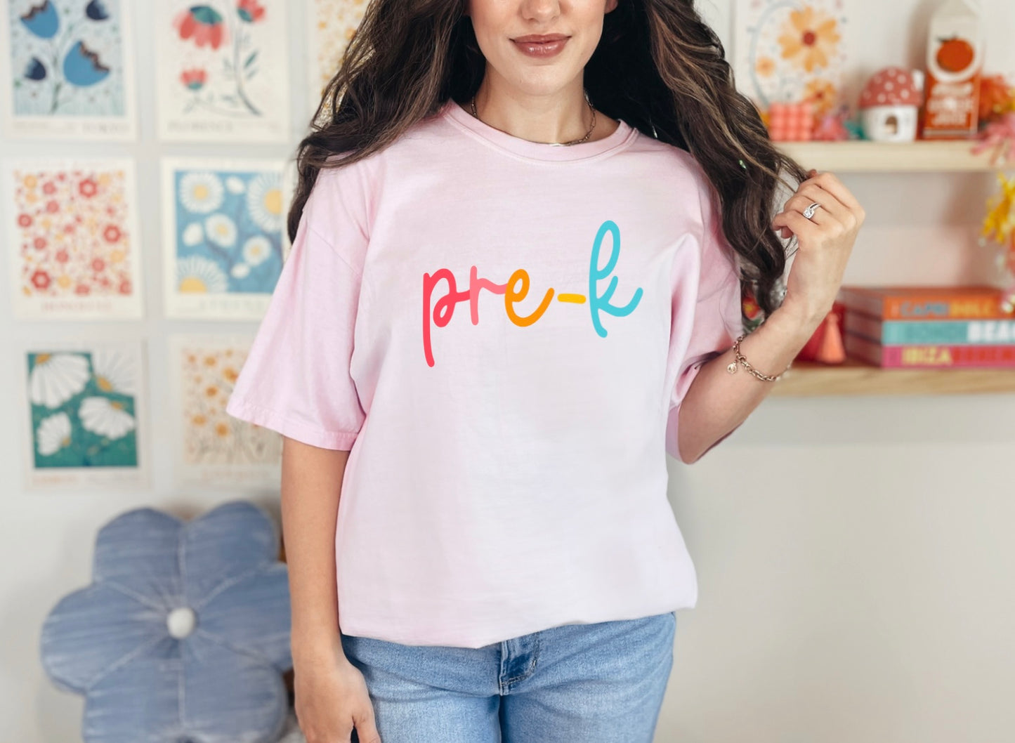 Pre-K Rainbow Print