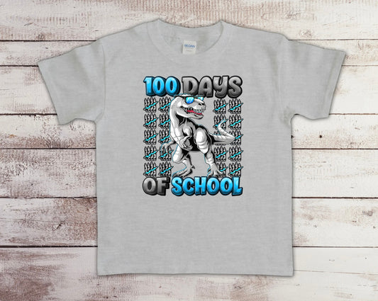 100 Days of School T Rex - YOUTH