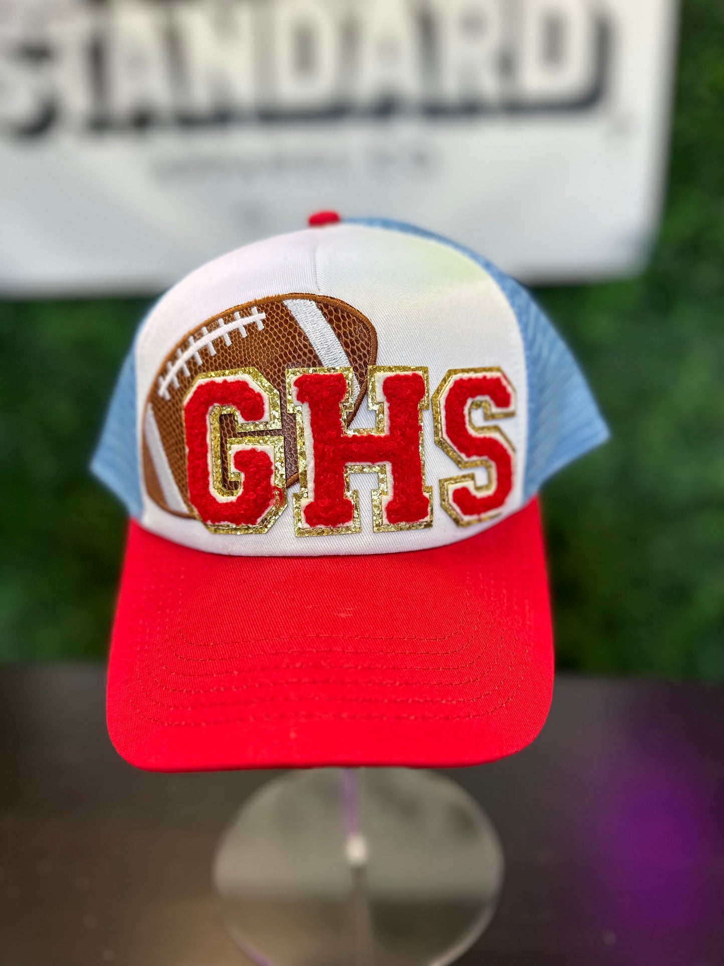 GHS Football Patch Hat